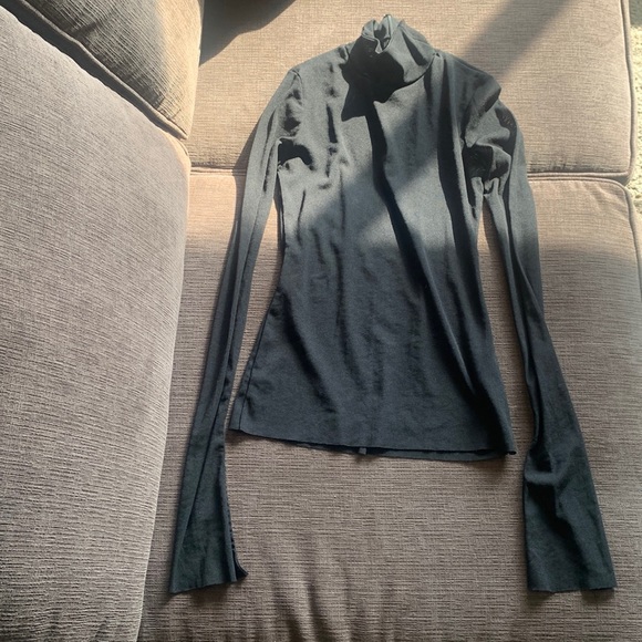 Zara tulle high neck top - Picture 3 of 5